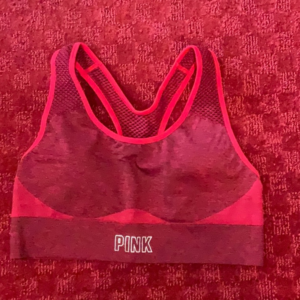 Victoria’s Secret Sports Bra Red New